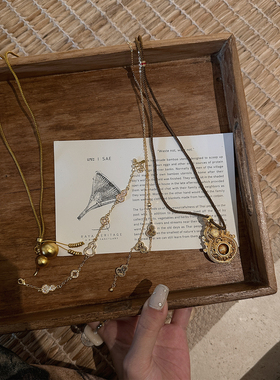 徐琳mini生活馆新中式古法金色葫芦手链/项链