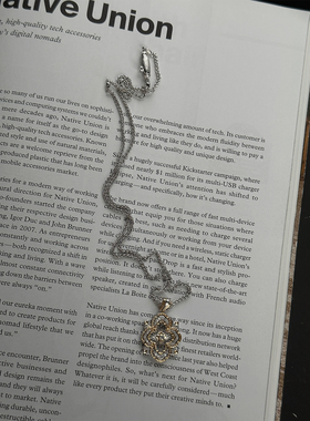 徐琳mini生活馆 私物同款 布契四叶镶钻项链/耳钉