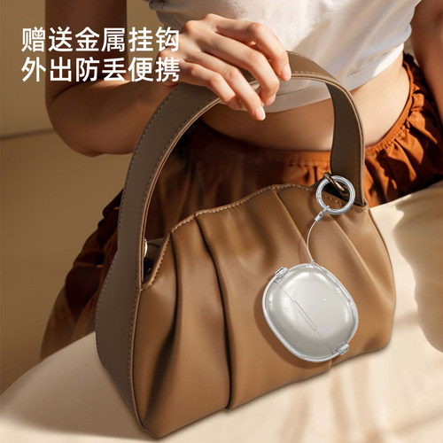 适用于漫步者耳夹式耳机comfoclip保护套lollipro3耳机保护套pro3i外壳创意开关支架蓝牙耳机壳透明软壳新款 - 图3