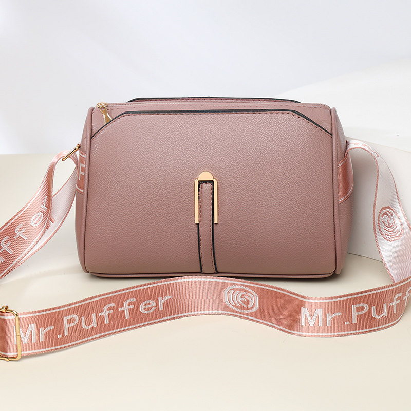 高级感时尚女士斜挎包大容量多层实用妈妈女包包新款简约百搭包包 - 图3