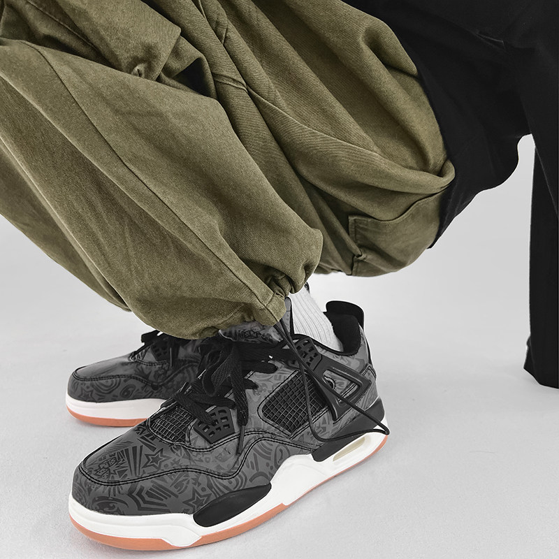 aj4大男童鞋篮球鞋电母黄青少年女乔4大小童休闲运动鞋大学蓝41码,淘宝优惠券,粉丝福利购,淘宝优惠卷