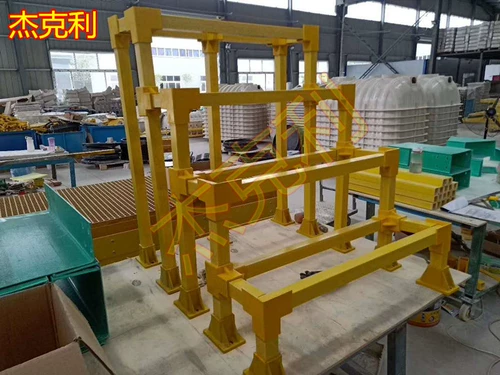 FRP 50 -Square -Pipe Accessories Stereo четырехэтажные трехчасовые уголки разъема нижнего ограждения соединительной платформы запчастей