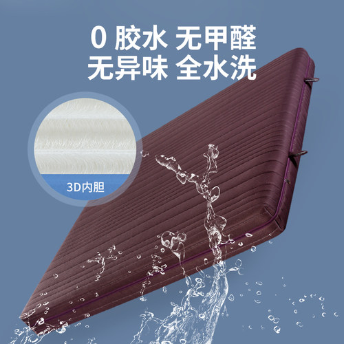 穗欣 纯三d丝床垫 空气纤维床垫德国进口黑科技4d 5d6d全水洗床垫 - 图0