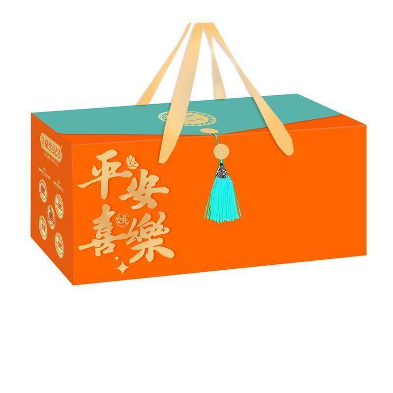 姚生记平安喜乐A款1089g礼盒装坚果腰果杏仁葡萄干炒货年货大礼包,淘宝优惠券,粉丝福利购,淘宝优惠卷