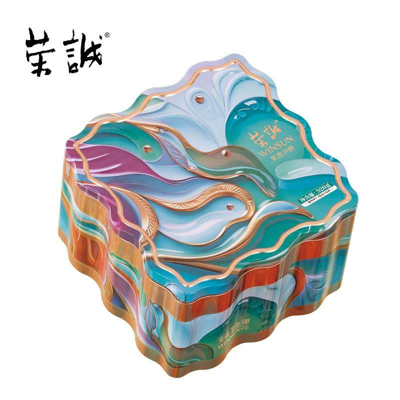 荣诚米兰星空糕点礼盒448g莱茵河畔蛋卷巧克力味果仁曲奇送礼团购,淘宝优惠券,粉丝福利购,淘宝优惠卷