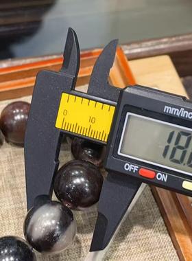 精品黑花牦牛骨手串 文玩手链 存在天然纹理 TY2615