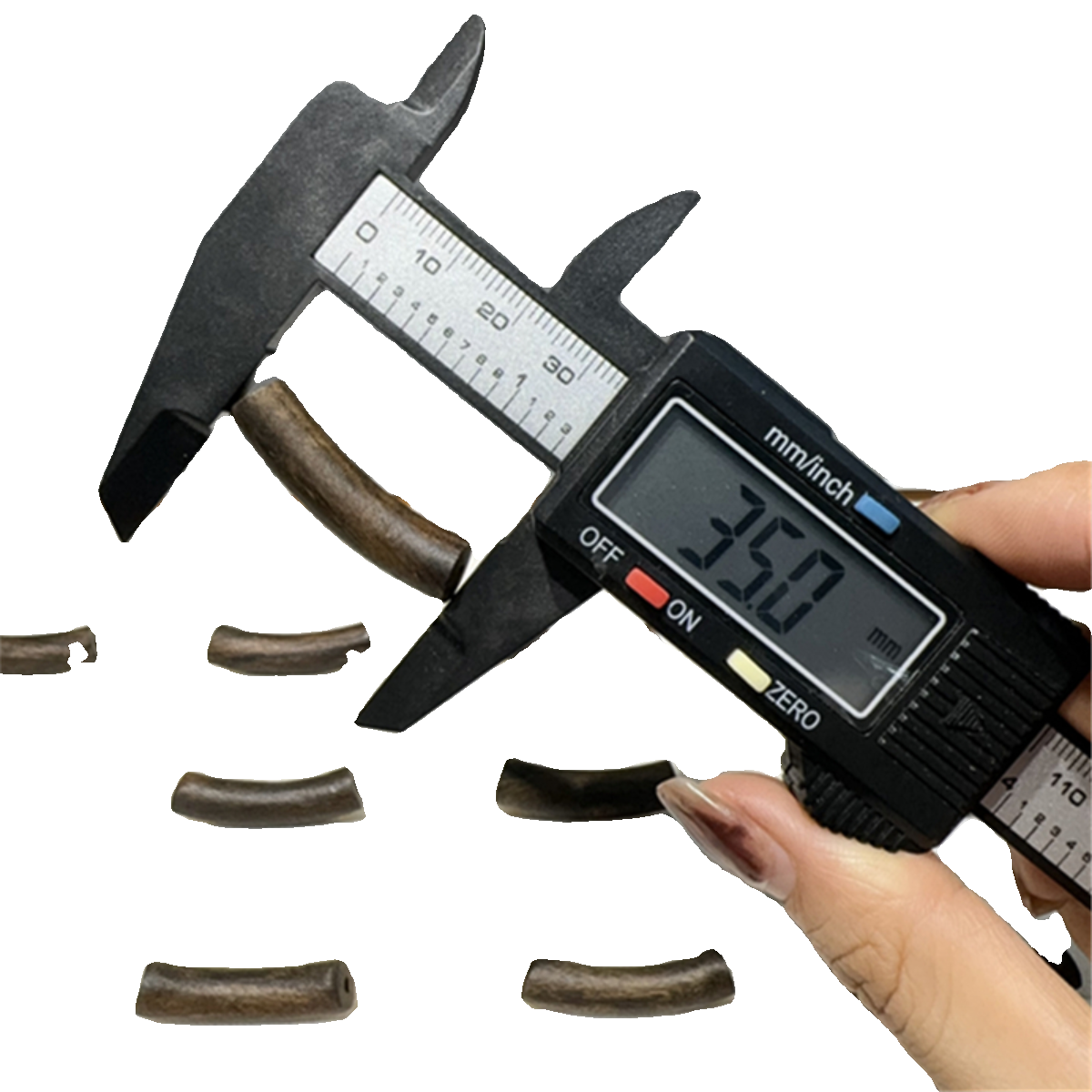 沉香弯管半镯 DIY手串项链配饰 DM191,淘宝优惠券,粉丝福利购,淘宝优惠卷