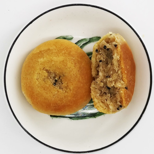 浏阳茴饼湖南土特产文家市油饼花生芝麻茴香馅饼20个老式糕点烤饼 - 图1