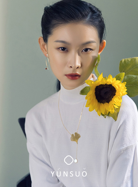 芸所巴洛克珍珠项链女简洁长款