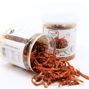 老鲜生 芝麻蜜汁香辣鳗鱼丝500g