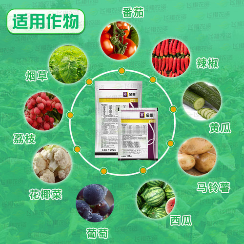 先正达金雷68%精甲霜·代森锰锌 葡萄黄瓜霜霉病晚疫病农药杀菌剂 - 图1