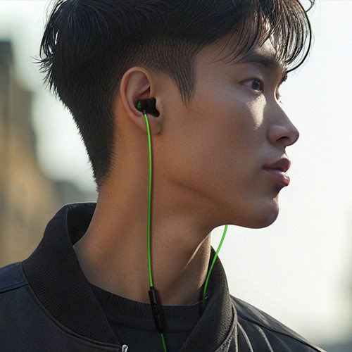 Razer雷蛇战锤狂鲨V3有线入耳式耳机直播创作游戏多功能音乐耳机 - 图3