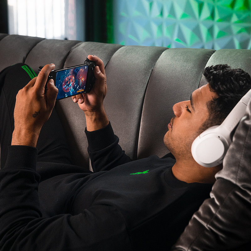 原神徽章Razer雷蛇骑仕V2安卓手机游戏手柄双翼手游神器RPG格斗竞技原神外设拆卸USB type-c连接