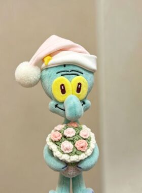 正版比奇堡章鱼哥挂件玩