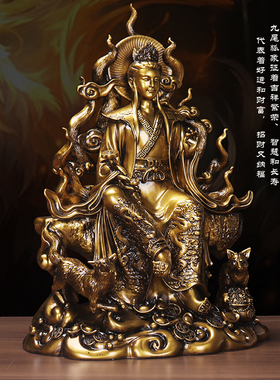 九尾狐男女神像九尾娘娘青丘女神白狐仙真身家用客厅供奉佛像摆件