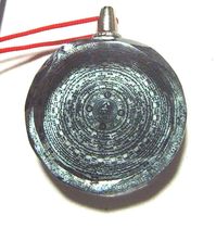 Holy Salvation Mothers Heart Spell Diameter 2 5CM Crystal pendants