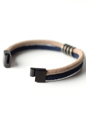 生肖蛇铜材质手工编织手绳