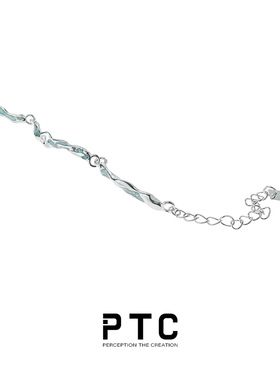 PTC中性风纯银高级感百搭手链