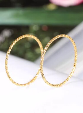 素圈星辰戒指女时尚个性ins小众设计钛钢极简尾戒1mm满天星小指环