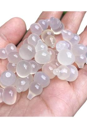 本命年玉髓立体葫芦吊坠玉石饰品玛瑙车挂配饰礼物