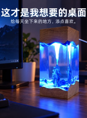 炫酷哥吉斯拉原子吐息氛围灯礼物