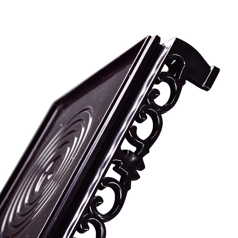 花盆托盘塑料PC底托圆形底座加厚底盘中国风方形桌面盛水摆件大号,淘宝优惠券,粉丝福利购,淘宝优惠卷