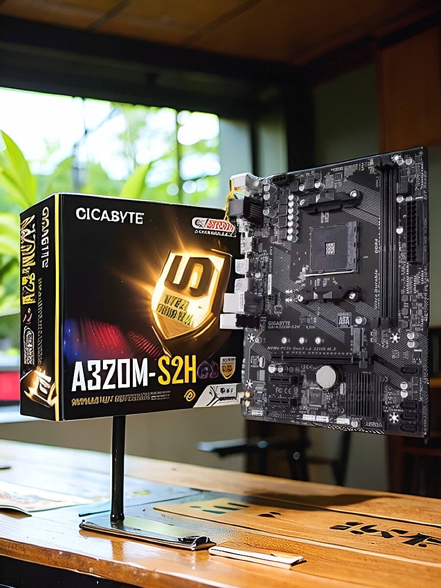 Gigabyte/技嘉 A320M-S2H 台式机游戏主板 AMD A320 - 图3