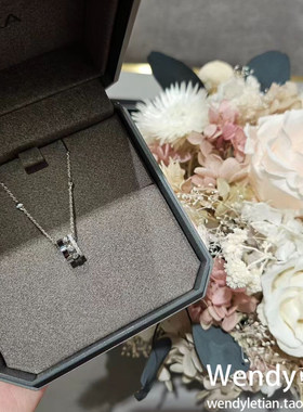 正品代购Messika梅西卡 立体圈圈白金钻石项链romane龚俊同款