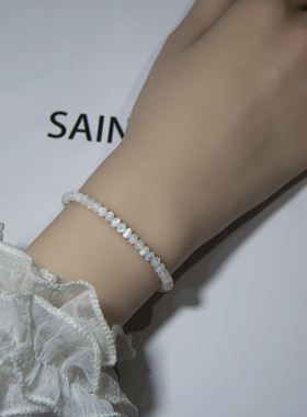 马蹄螺贝壳手串女轻奢高级感