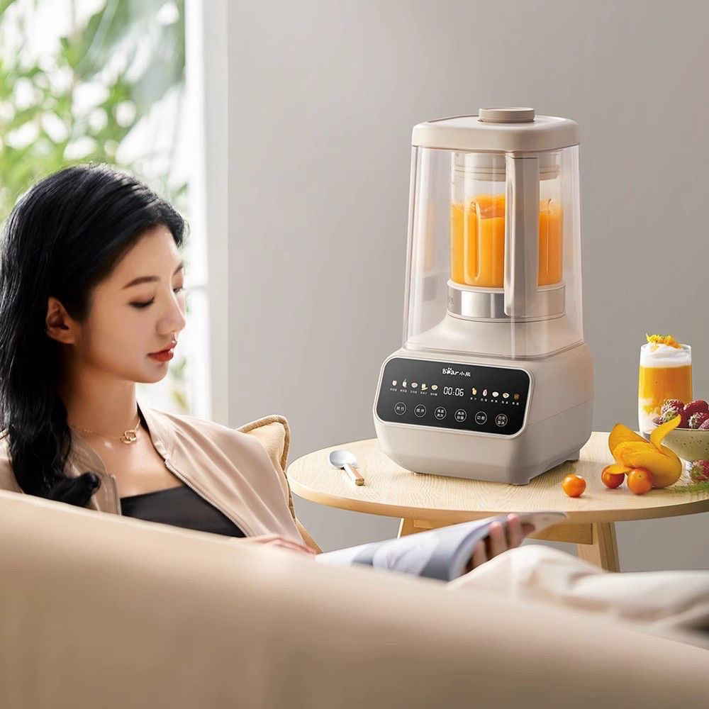 小熊PBJ-D08T1可拆洗低音破壁机隔音罩加热辅食料理机豆浆机新款,淘宝优惠券,粉丝福利购,淘宝优惠卷