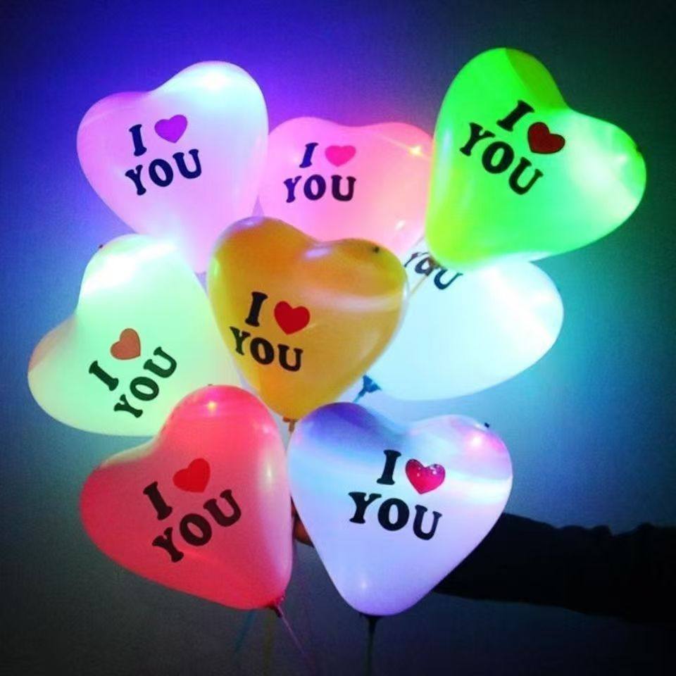 发光气球七彩闪光透明卡通微商地推儿童玩具透明广告气球定制印字,淘宝优惠券,粉丝福利购,淘宝优惠卷