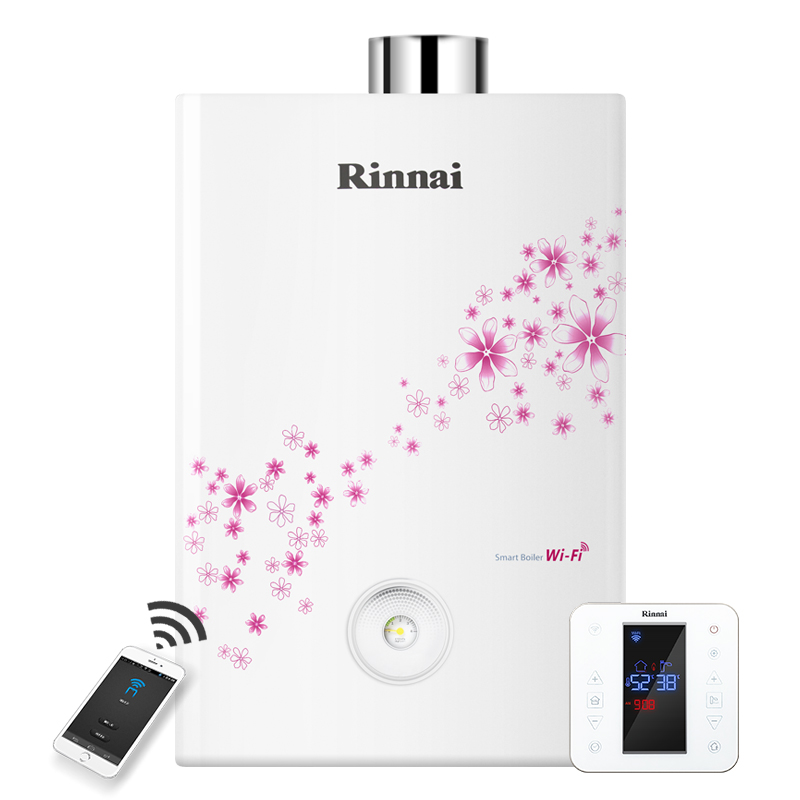 Rinnai/林内42kw K88plus 进口冷凝燃气壁挂炉锅炉两用地暖系统dmbdhaouw