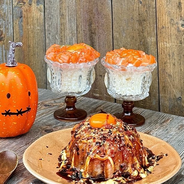 日式高档餐厅日料玻璃冷菜盘创意不规则造型点心盘三文鱼刺身杯碟,淘宝优惠券,粉丝福利购,淘宝优惠卷