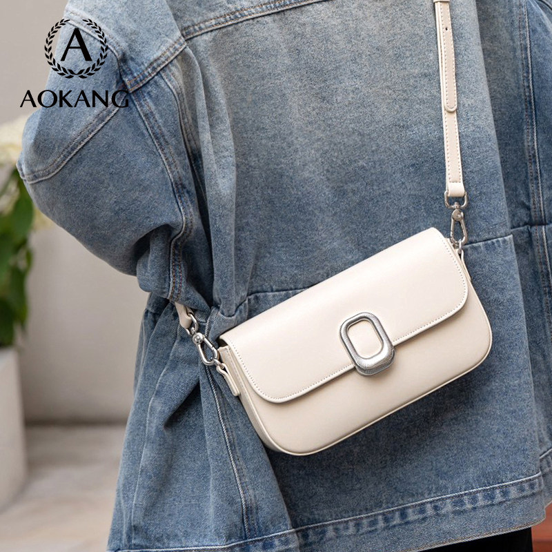 奥康小方包2026新款包包百搭通勤单肩包女式轻奢腋下包高级斜挎包,淘宝优惠券,粉丝福利购,淘宝优惠卷