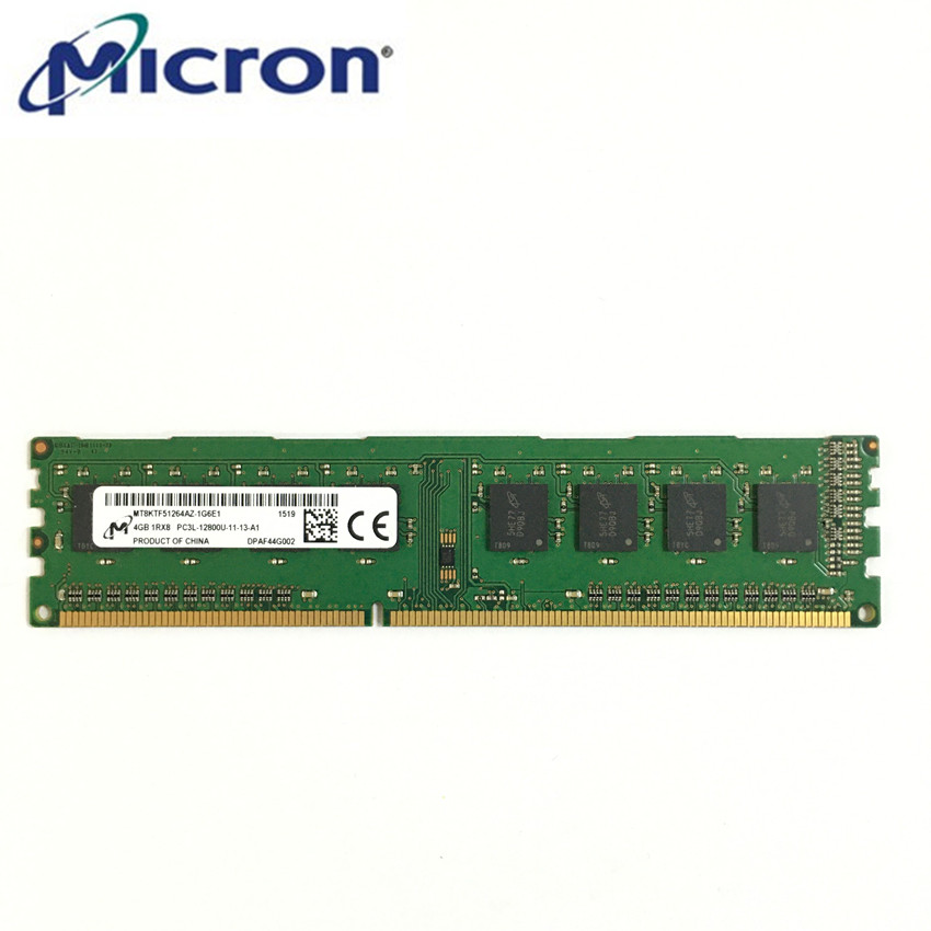 CRUCIAL镁光 4G DDR3L1600 台式机1.35V低电压内存 原装正品 - 图0