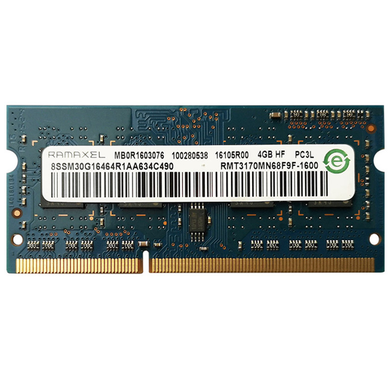 Ramaxel 记忆科技 4G DDR3L 1600笔记本一体机内存条1.35v 低电压 - 图1