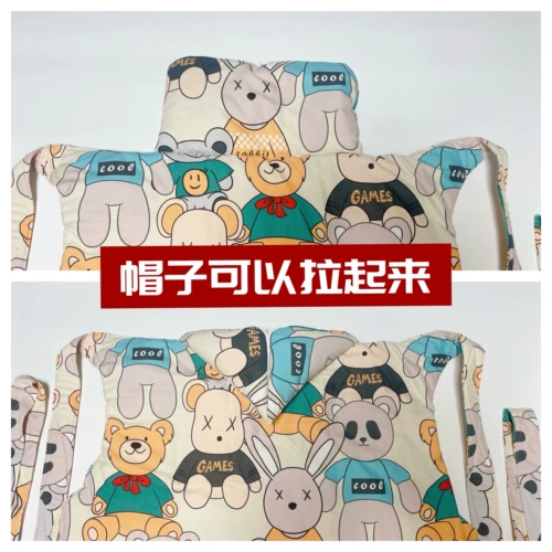 Детский старомодный демисезонный флисовый слинг из провинции Юньнань, рюкзак, подтяжки, увеличенная толщина