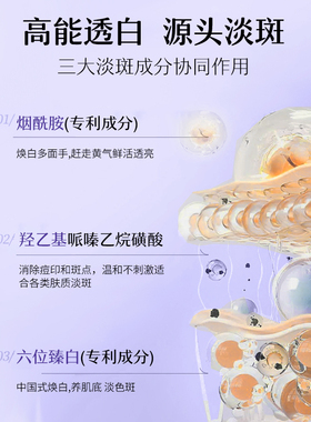 新品首发上市美白淡斑三件套