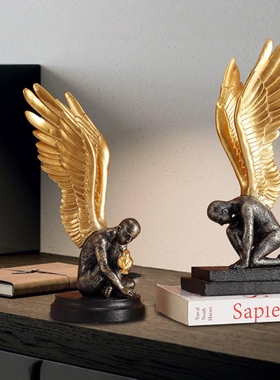 北欧天使客厅装饰摆件高级感摆设