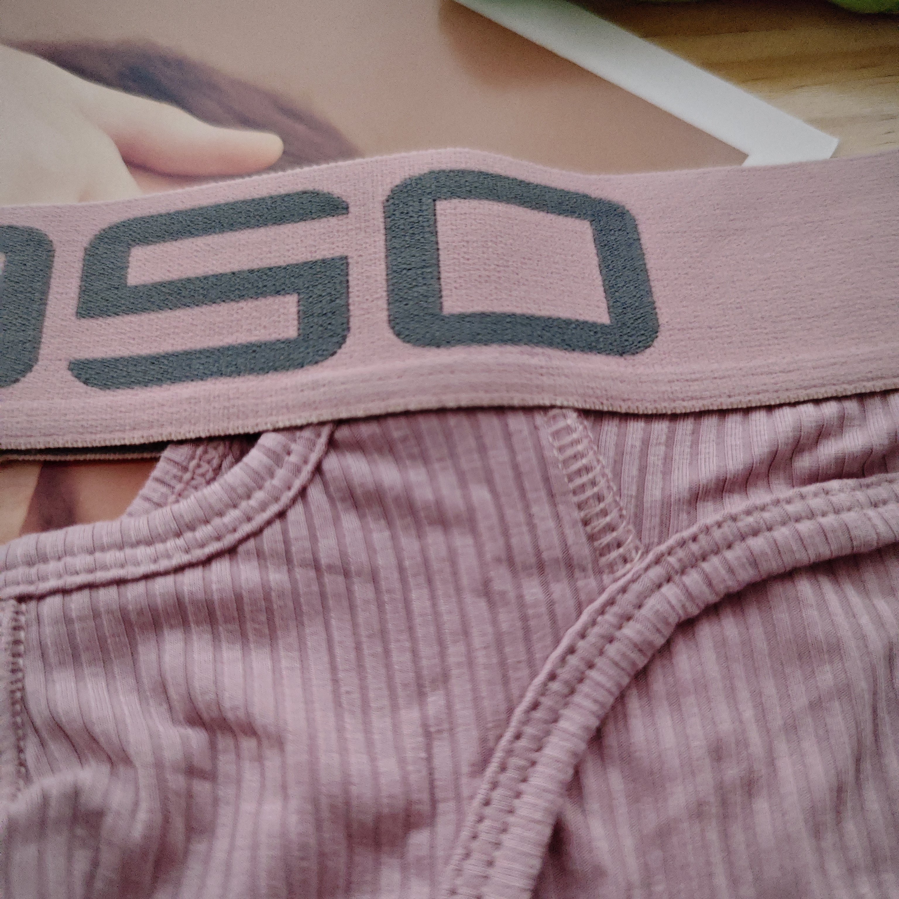 0850男三角内裤纯棉透气镂空开口免脱性感趣味潮流低腰三角内裤男,淘宝优惠券,粉丝福利购,淘宝优惠卷