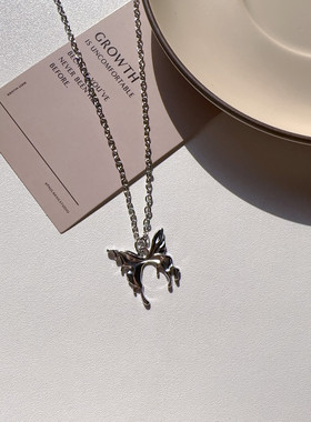 宇宙射线-甜美精致简约欧美小众设计款式气质百搭淑女款吊坠项链