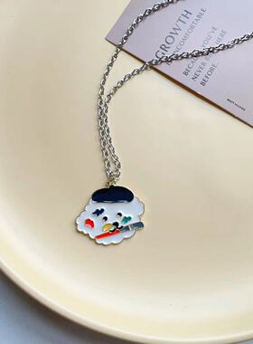 宇宙射线-卡通小众设计感长链