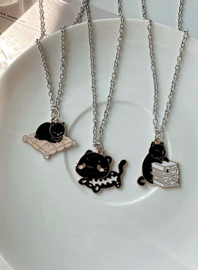 宇宙射线-萌宠可爱小众设计睡觉喵森系简约个性不撞款卫衣ins百搭