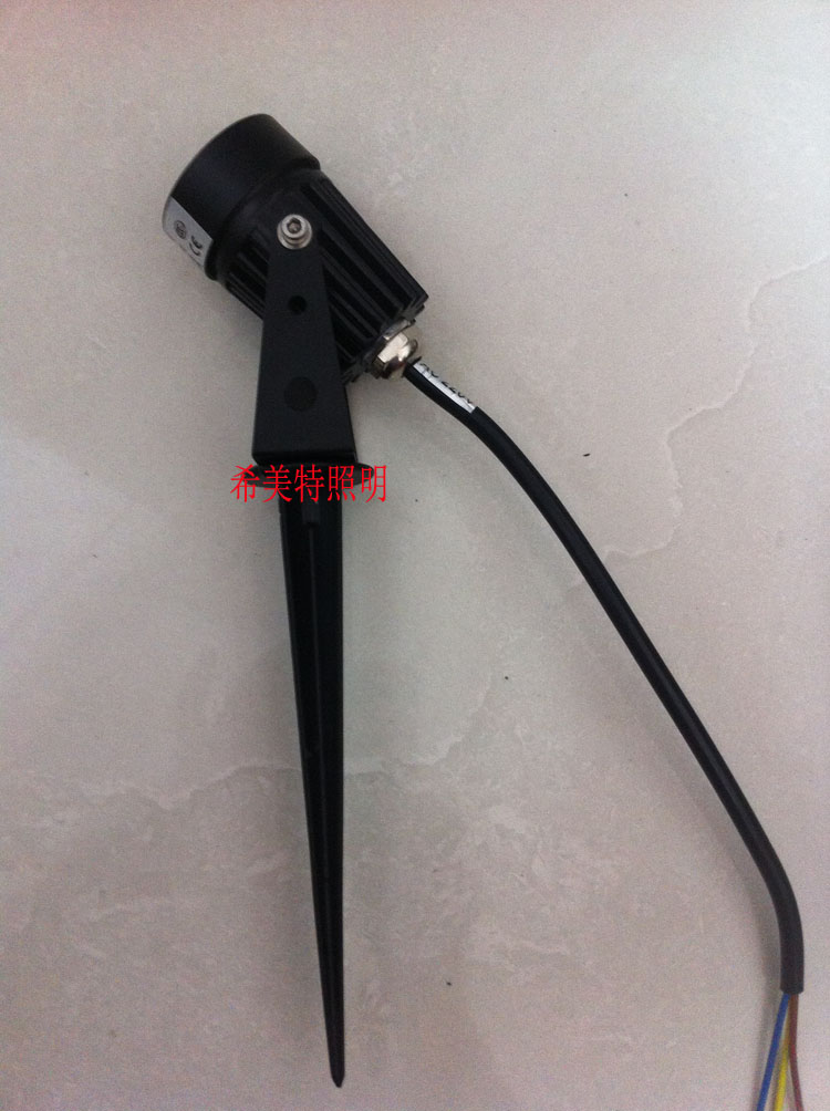 LED3W地插灯7W插地灯照树灯绿化投光灯草坪灯光辅助灯照树灯防水 - 图0