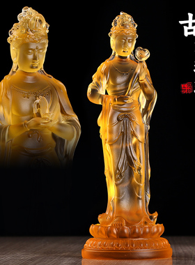 古慧缘古法真琉璃八大菩萨像