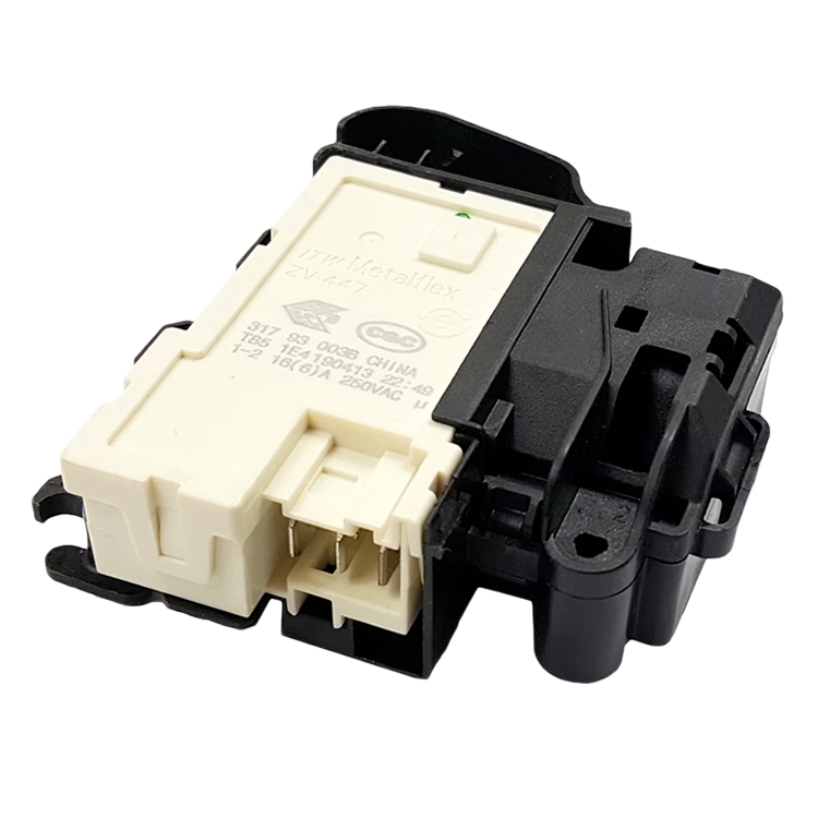 适用于海尔滚筒洗衣机TQG100-BKX1231/EG8012Y1U1 KT电子门锁开关-图3