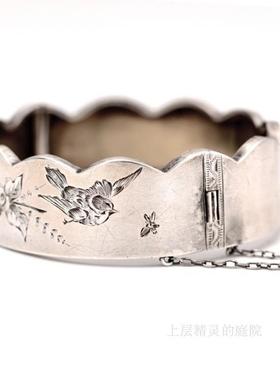 庭院古董卡扣手镯