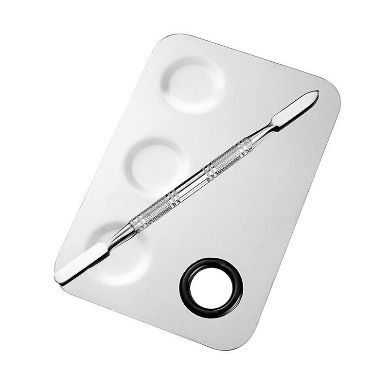 法碧颜不锈钢彩妆口红水彩妆美妆粉底液水彩调色板护甲美甲调色盘,淘宝优惠券,粉丝福利购,淘宝优惠卷