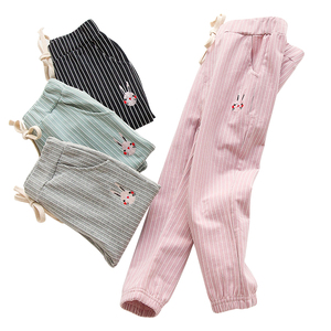 2018秋新款女童休闲运动裤