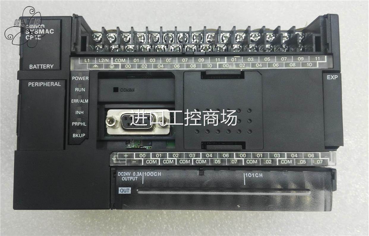 $仪价现货实价欧姆龙继电器型PLC CP1E-N40DR-A实物图已测试过询-图1